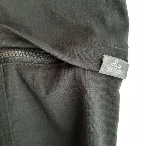 PRANA Monarch Hiking Utility Zip-Off Convertible Pants to Shorts Black Sz 6 - Picture 5 of 14